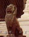 ORAN UN DES LIONS DE L ENTREE DE LA MAIRIE.JPG